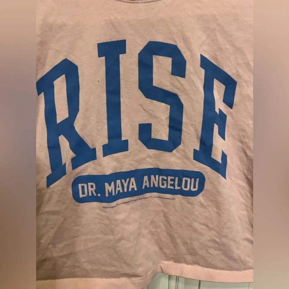 Gap teen Maya angelo “ RISE” cropped top size 8